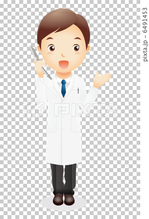 White clothes male illustration 6491453