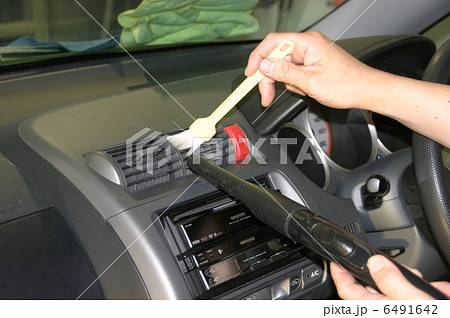 車内清掃シーン 6491642