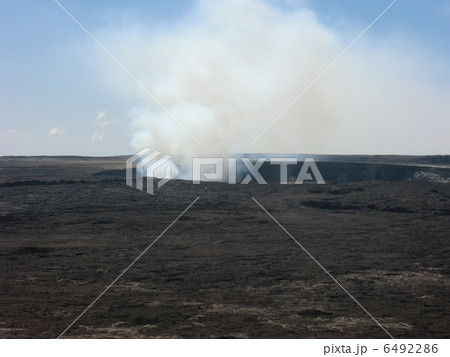 ハワイ島　キラウエア火山 6492286