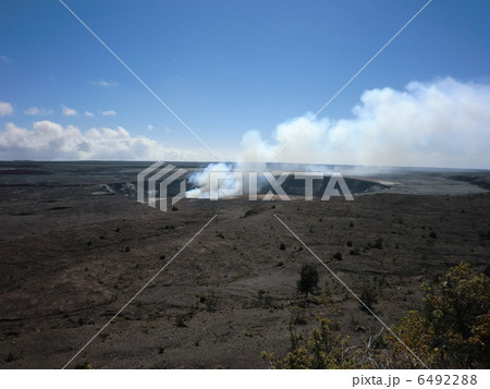 ハワイ島　キラウエア火山 6492288