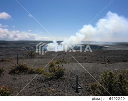 ハワイ島　キラウエア火山 6492290