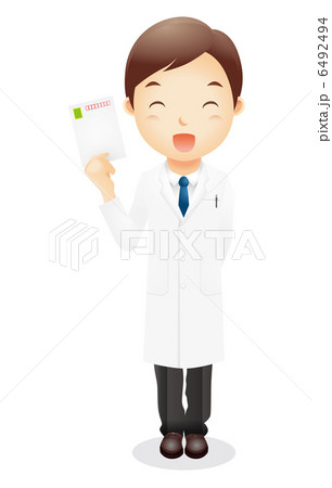 白衣の男性イラスト 白衣の男性イラスト 6492494
