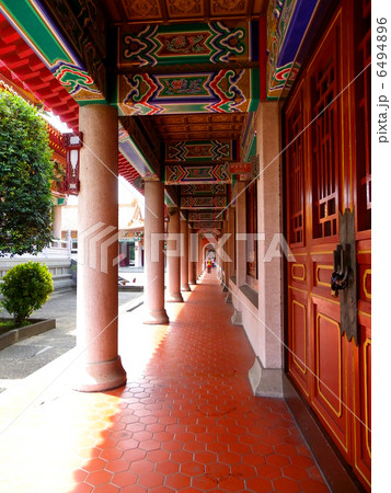 台中孔子廟の回廊 6494896