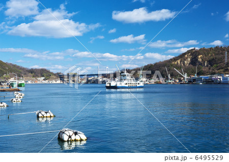 広島　尾道市　尾道水道 6495529