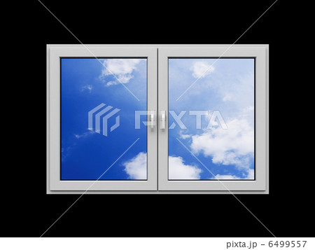 Window with clouds 6499557