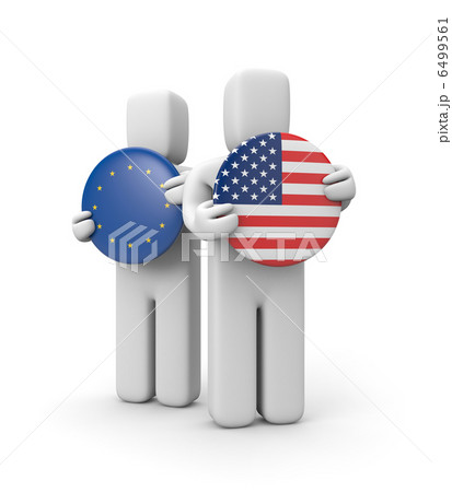 People with flags 6499561