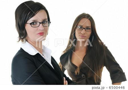 busieness woman team isolated busieness woman team isolated 6500446