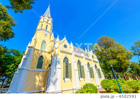 ワット・ニウェート・タンマ・プラワット(アユタヤ、タイの洋風仏教寺院) 6502591