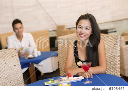 Woman in cafe 6503465