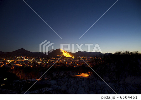 冬の夕景 6504461