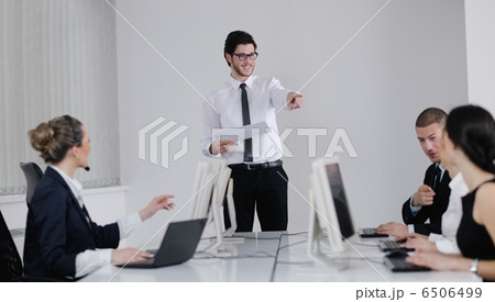 business people group working in customer and help desk office 6506499