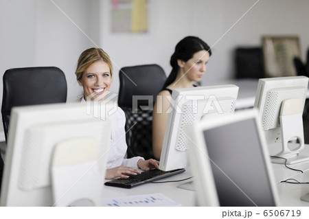 business people group working in customer and help desk office business people group working in customer and help desk office 6506719