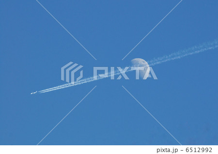 白夜月と飛行機 6512992