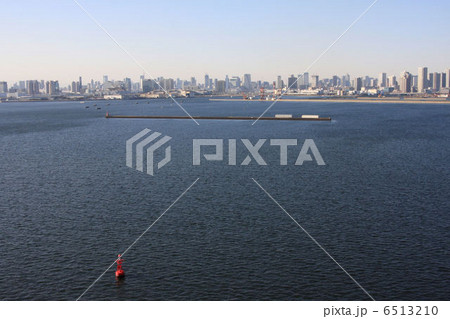 東京都・江東区・東京ゲートブリッジから眺める東京都心の景色 6513210