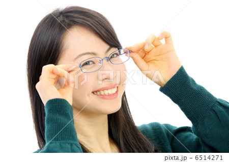眼鏡をかけた女の子 眼鏡をかけた女の子 6514271