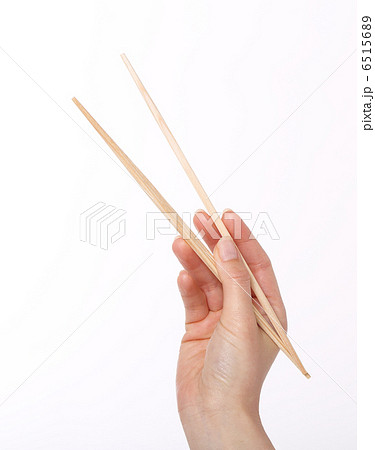 箸を持つ 箸を持つ 6515689