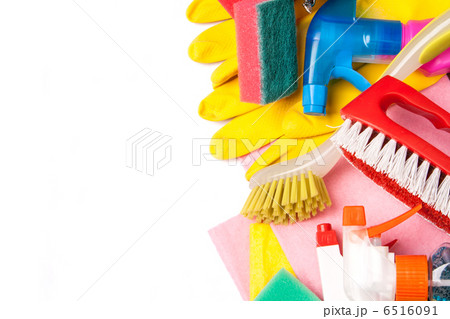 Assortment of means for cleaning and washing Assortment of means for cleaning and washing 6516091