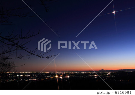 謙信平の夕景 6516991