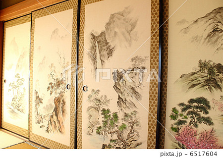 和室のふすま 6517604