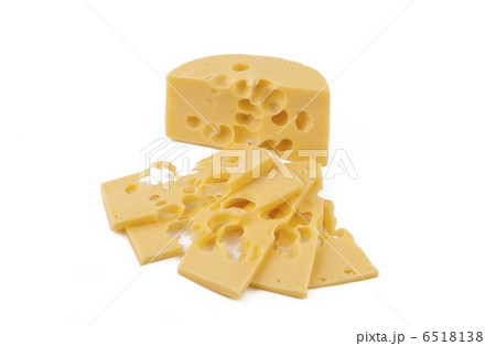 Dutch cheese isolated 6518138