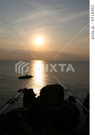 東尋坊の夕日 6518462