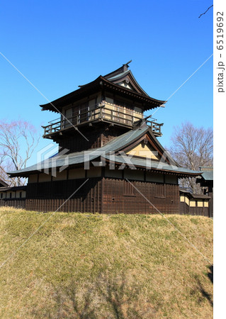 逆井城跡公園　逆井城二層櫓－逆井にて 6519692