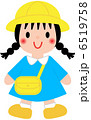 幼稚園児　保育園児　女の子 6519758
