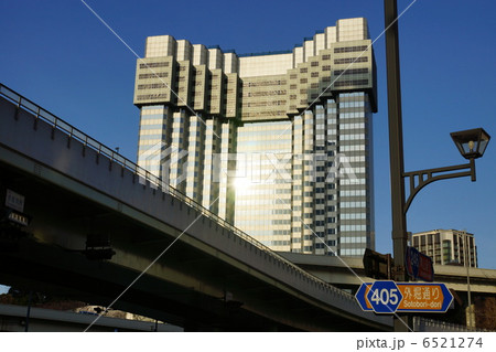 さよなら赤プリ2013．2．3現在・グランドプリンスホテル赤坂の美しい解体・赤坂見附信号から横位置 6521274