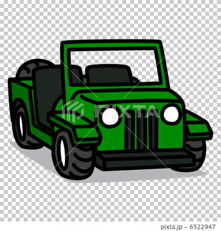 簡單插圖“Car 09越野車” 6522947