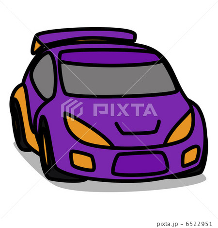 シンプルイラスト「車13 ラリーカー」 6522951
