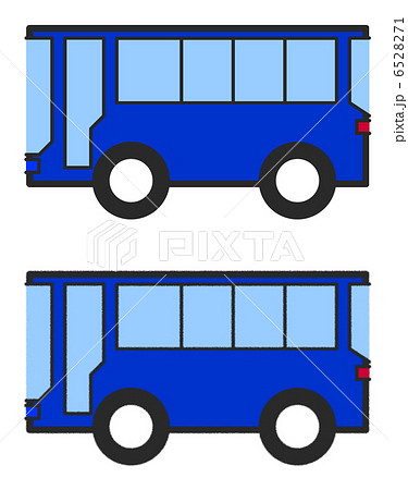 単純なバスイラスト 単純なバスイラスト 6528271