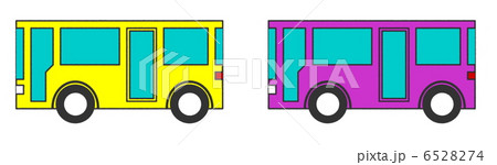 単純なバスイラスト 単純なバスイラスト 6528274