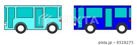 単純なバスイラスト 単純なバスイラスト 6528275