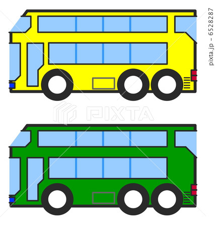 単純なバスイラスト 単純なバスイラスト 6528287