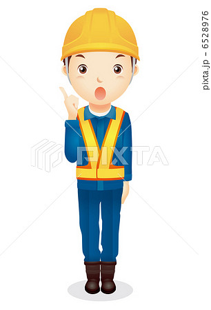 男性作業員イラスト 男性作業員イラスト 6528976