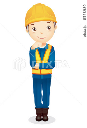 男性作業員イラスト 6528980