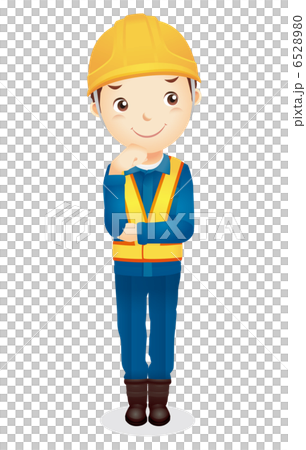 男性作業員イラスト 6528980