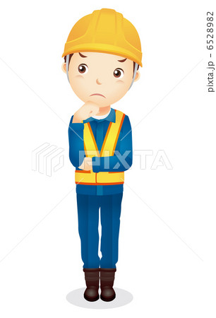 男性作業員イラスト 6528982