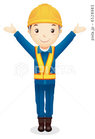 男性作業員イラスト 男性作業員イラスト 6528983