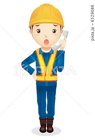 男性作業員イラスト 6529086