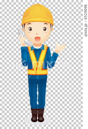 男性作業員イラスト 6529096