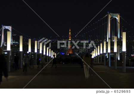 お台場からの東京タワー お台場からの東京タワー 6529693