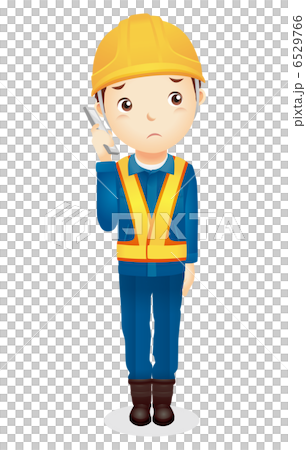 男性作業員イラスト 6529766