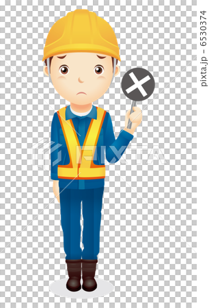 男性作業員イラスト 男性作業員イラスト 6530374