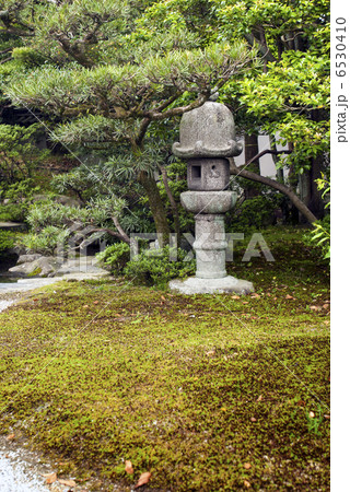 京都大宮御所御常御殿 南庭の石灯籠 京都大宮御所御常御殿 南庭の石灯籠 6530410