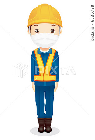 男性作業員イラスト 男性作業員イラスト 6530739