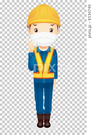 Male worker illustration Male worker illustration 6530740