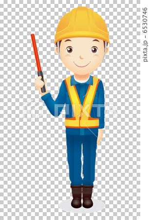 男性作業員イラスト 6530746