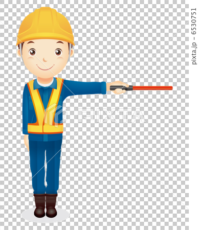 男性作業員イラスト 6530751