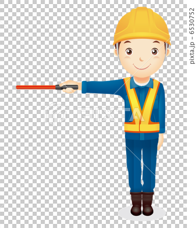 男性作業員イラスト 6530752